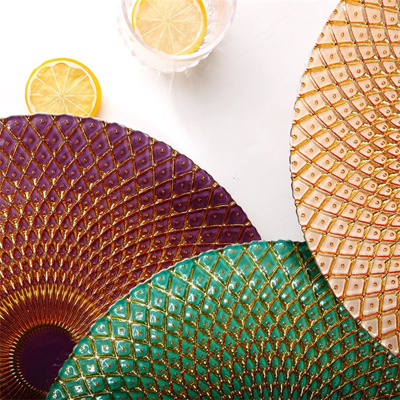Wholesale Glass Charger Plate PZ-057 - Image 9